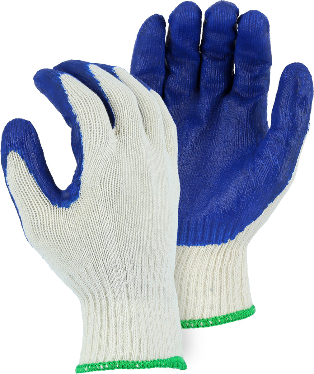 Latex Palm Coated Glove on String Knit Liner