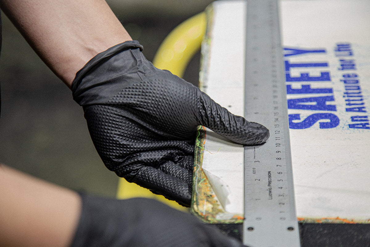 Super Grip Exam Grade Disposable Gloves with Diamond Grip Pattern