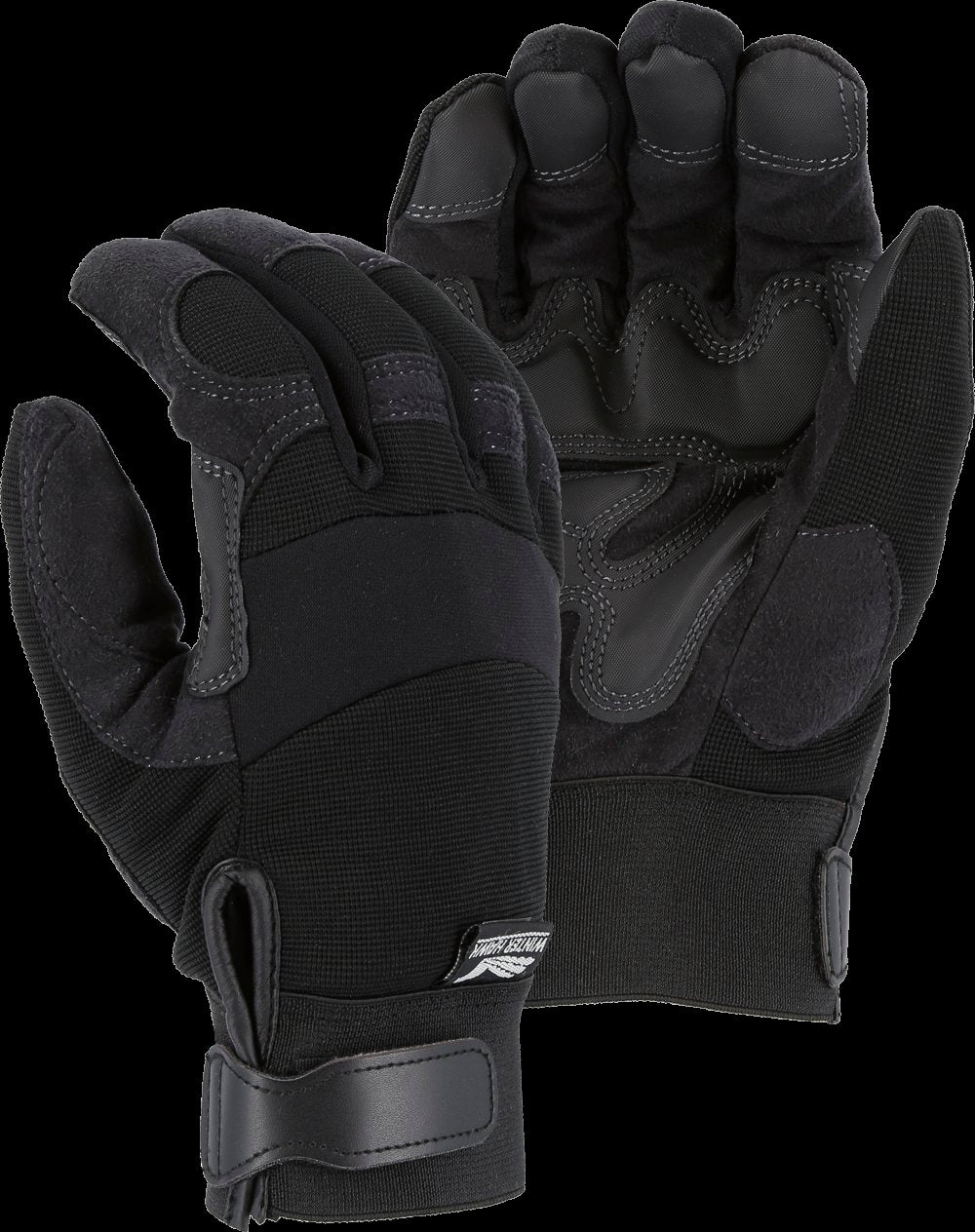 Winter Lined Armor Skin Mechanics Glove with PVC Double Palm and Heatlok Lining