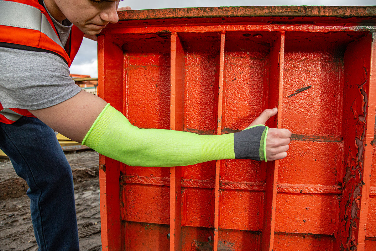 Cut-Less Korplex Cut Resistant Sleeves w/ Thumb Hole, ANSI A4