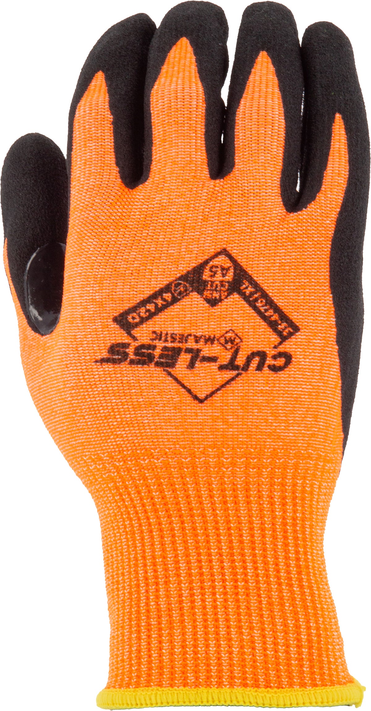 Cut-Less Korplex Glove with Sandy Nitrile Palm, 13g, ANSI A5