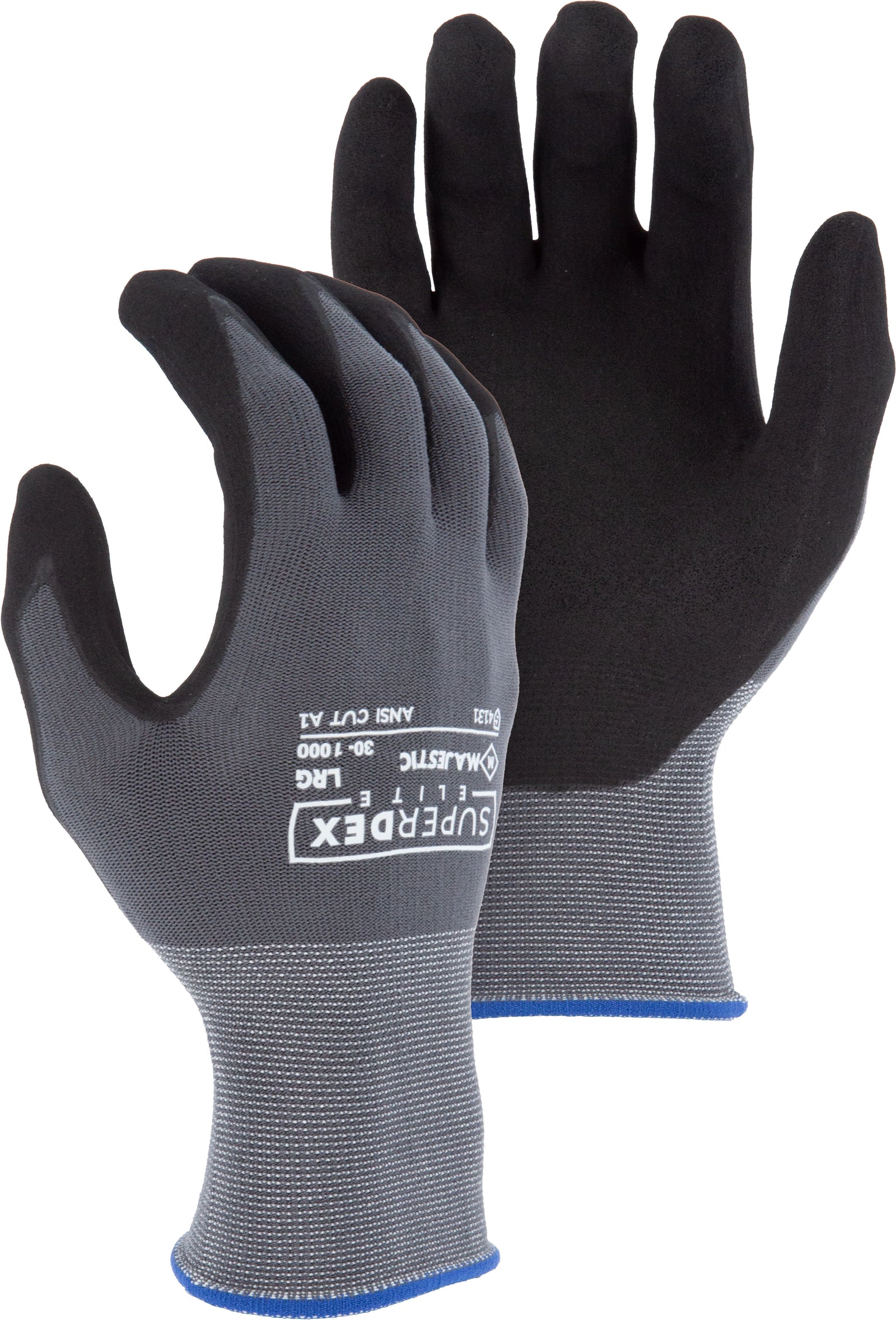Superdex Premium Foam Nitrile Palm Dip Glove