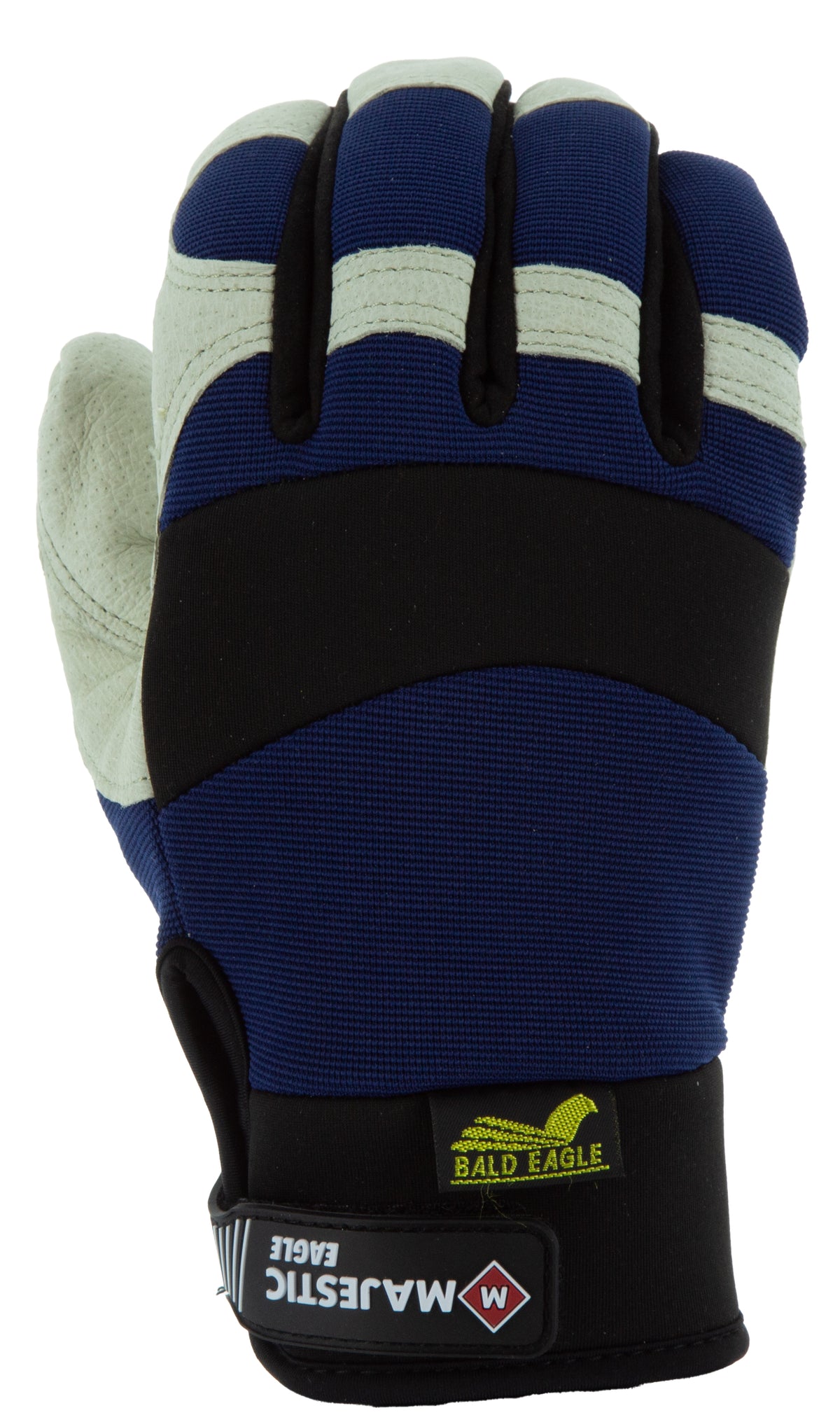 Thinsulate Winter Lined Bald Eagle Mechanics Glove with Pigskin Palm and Knit Back