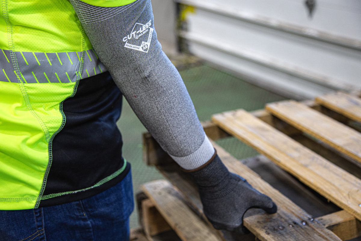 Cut-less Korplex Cut Resistant Sleeve, ANSI A6