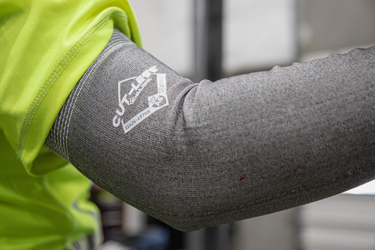 Cut-less Korplex Cut Resistant Sleeve, ANSI A6