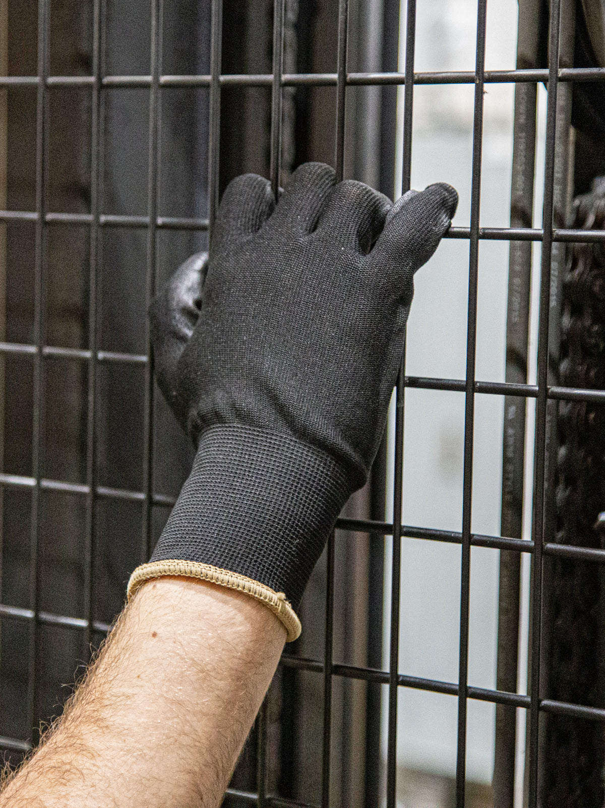 Polyurethane Palm Coated Glove with Polyester Knit Liner
