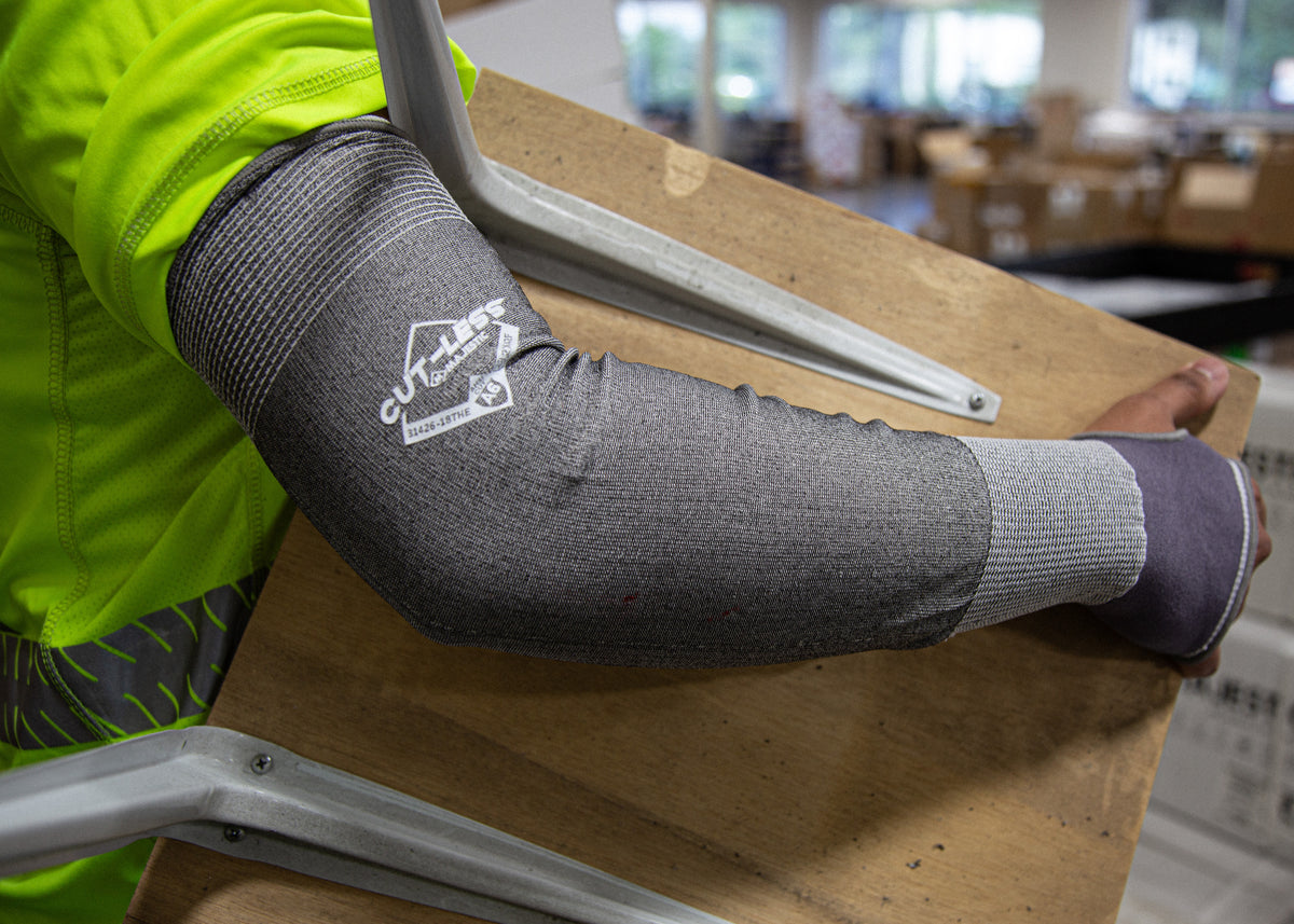 Cut-less Korplex Cut Resistant Sleeve, ANSI A6