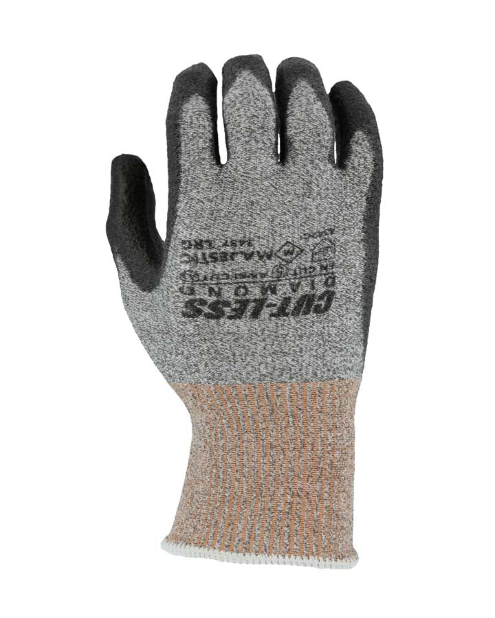 Cut-Less Dyneema Glove with Polyurethane Palm, 13g, ANSI A3