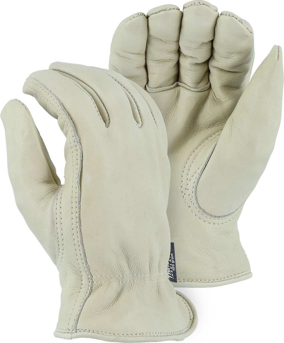 Thinsulate Winter Lined Cowhide Drivers Glove