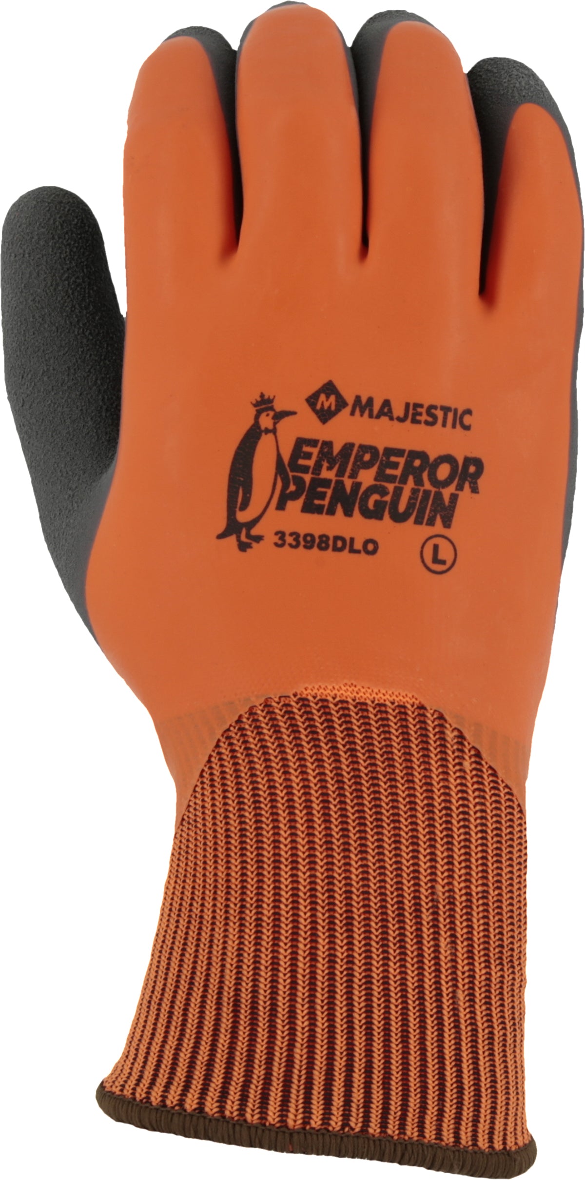 Emperor Penguin Winter Lined Nylon Glove with Closed-Cell Latex Dip and Sandy Latex Palm