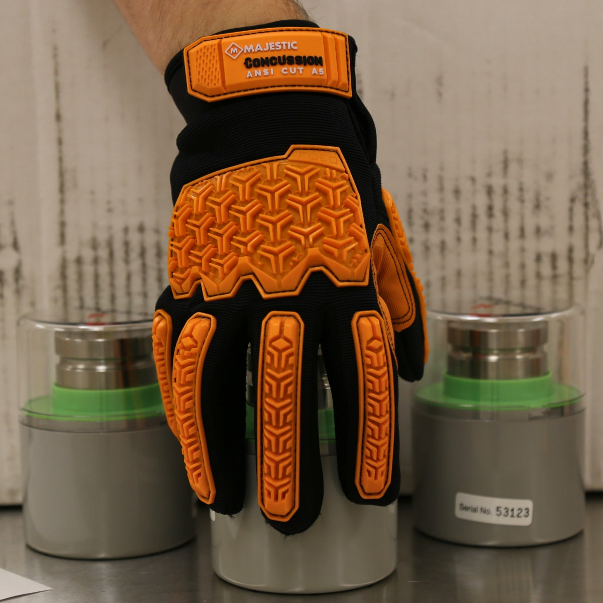 Knucklehead Cut Resistant Mechanics Glove with D3O Impact Protection & Palm Padding A5