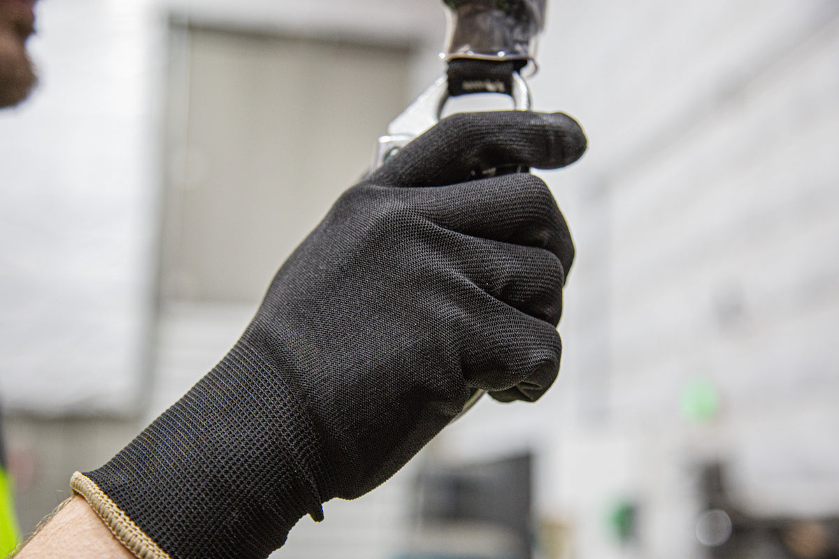 Polyurethane Palm Coated Glove with Polyester Knit Liner