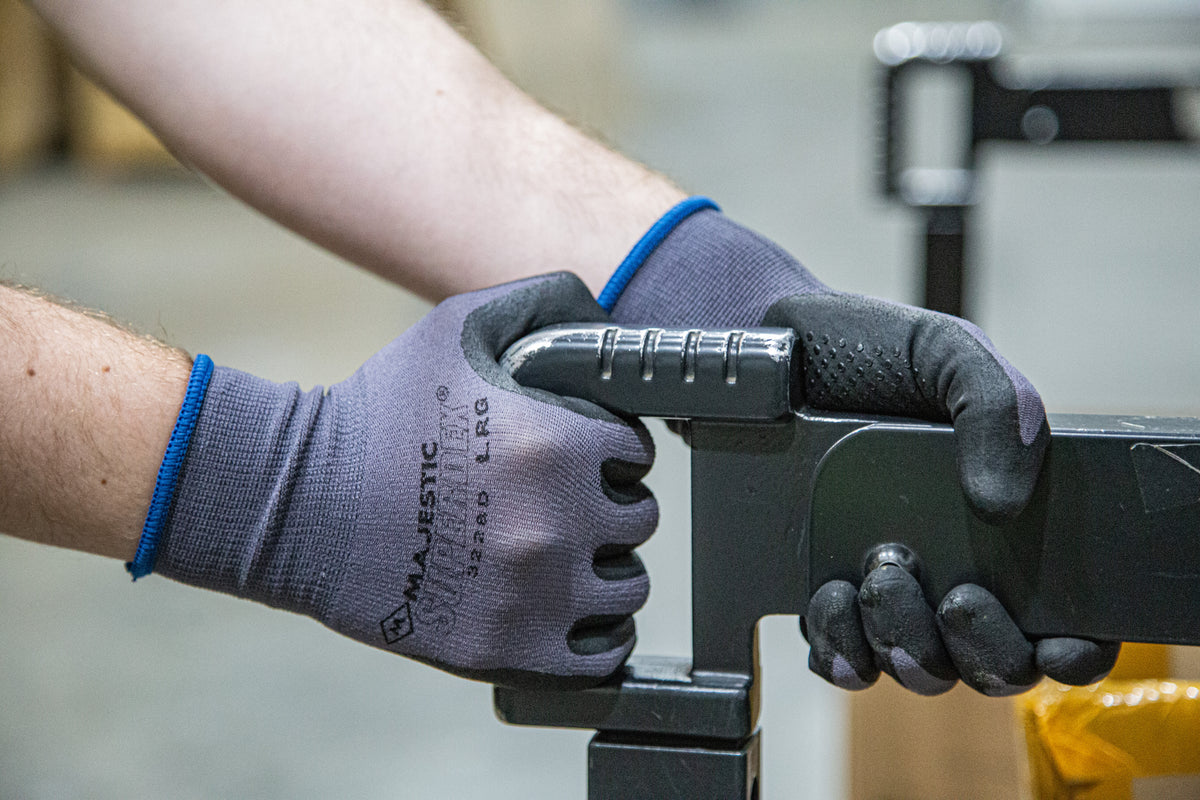 SuperDex Micro Foam Nitrile Palm Coated Glove on Nylon Shell
