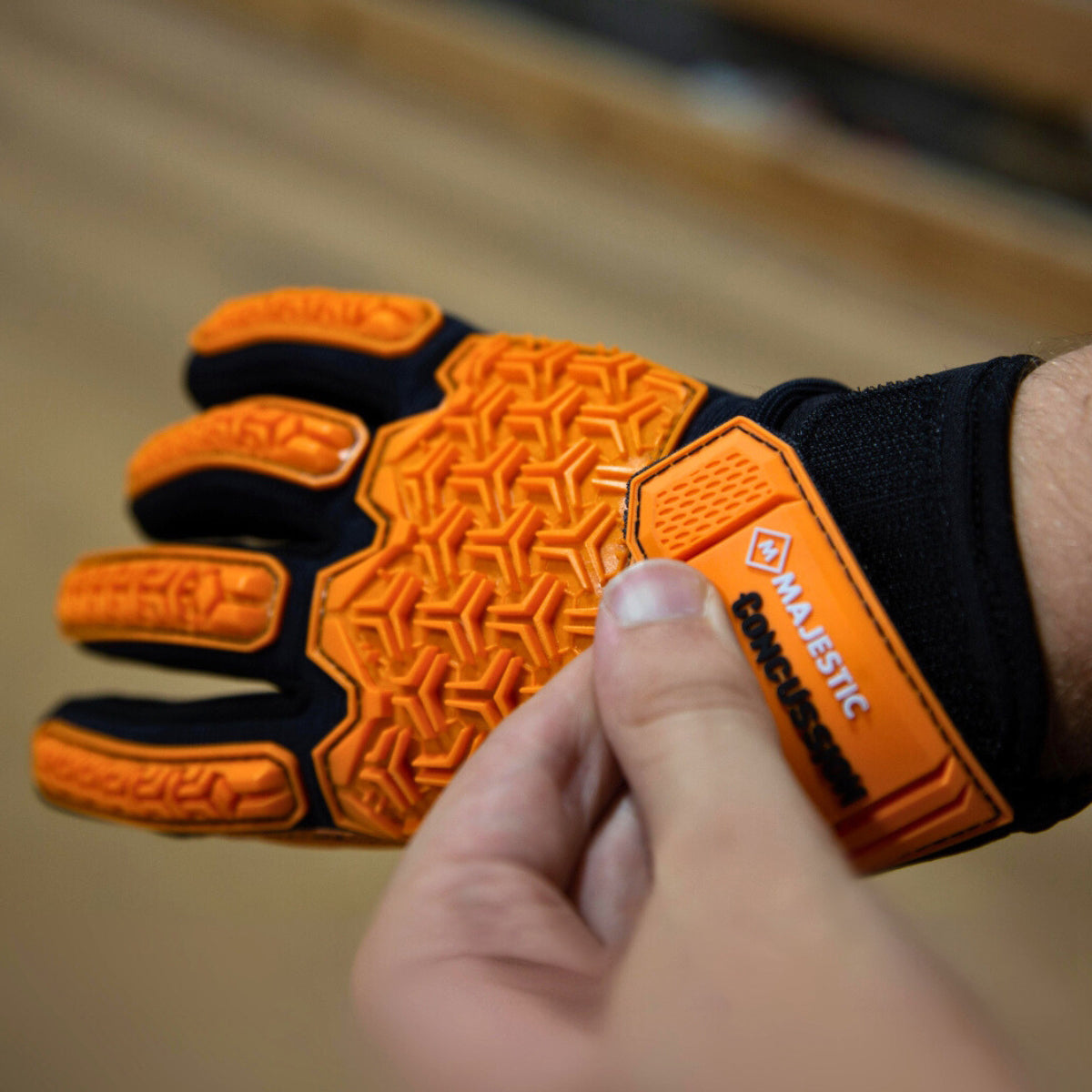 Knucklehead Armor Skin Mechanics Glove with D3O Impact Protection & Palm Padding