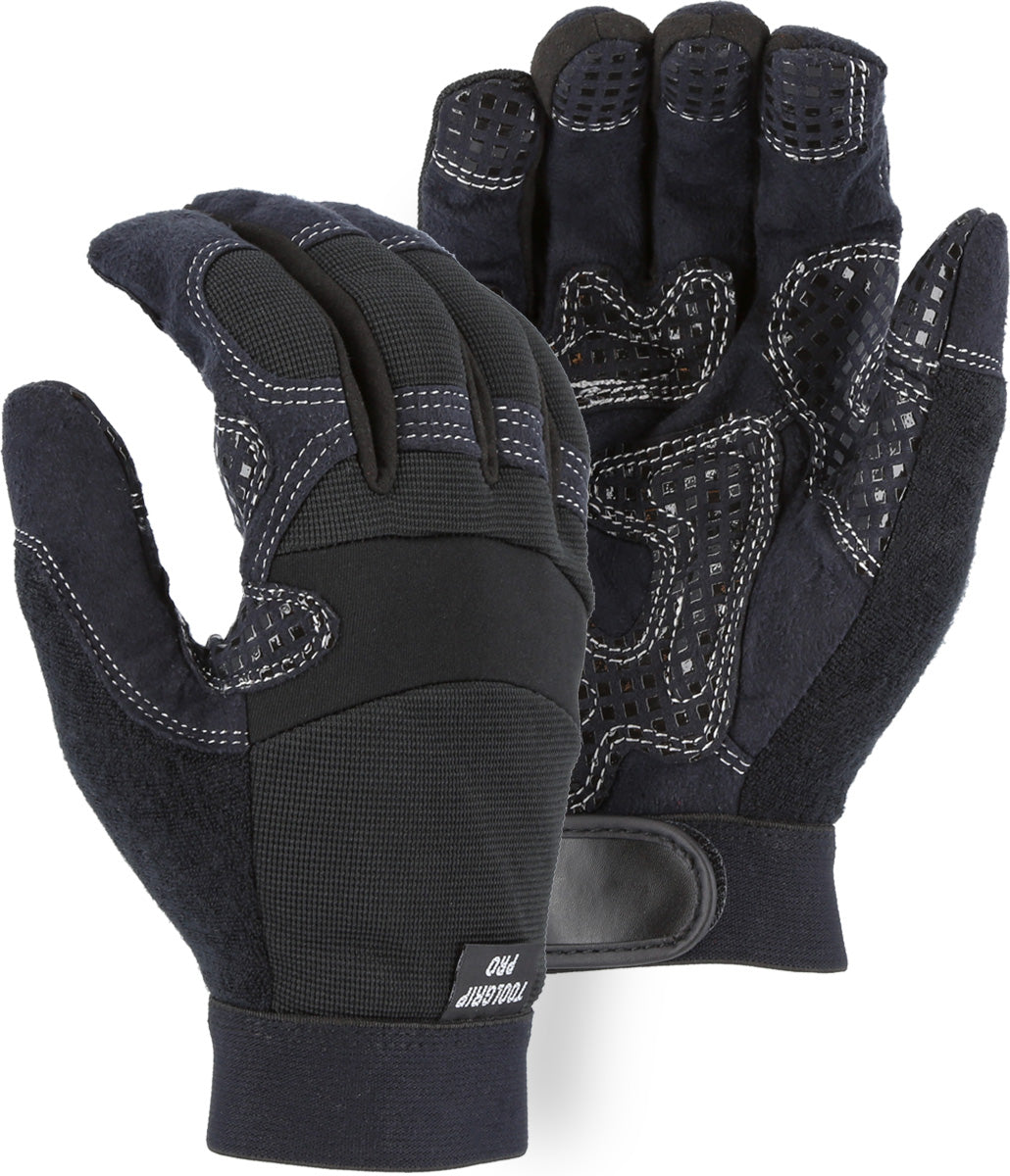 Armor Skin Mechanics Glove with Reinforced Palm Padding
