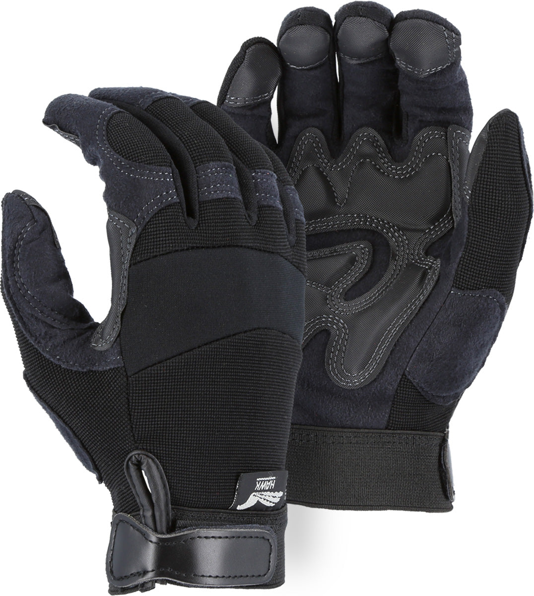 Armor Skin Mechanics Glove with Reinforced Palm & Fingers