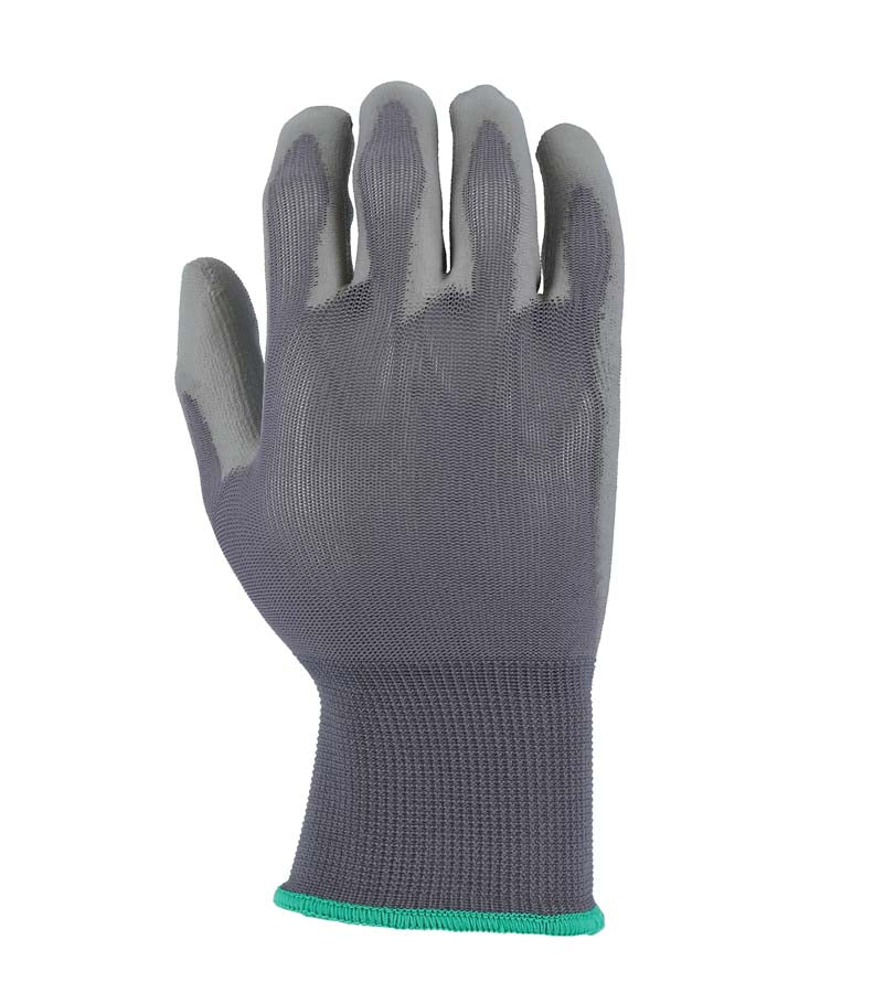 Polyurethane Palm Coated Glove on 13-Gauge Seamless Knit Nylon Liner
