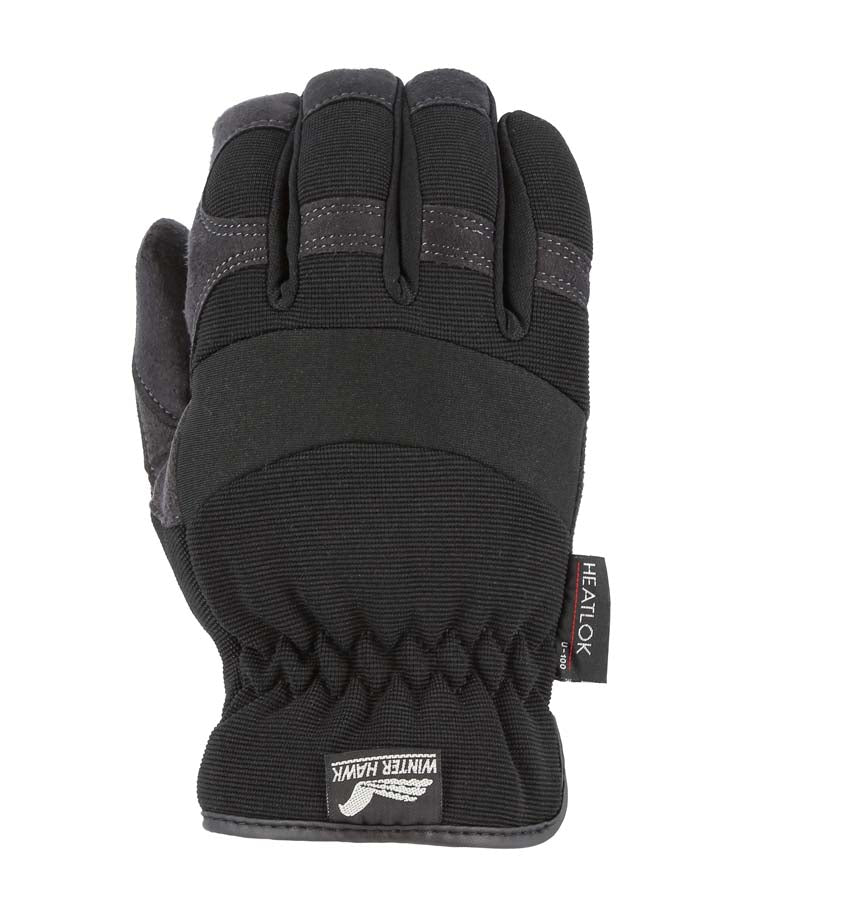 Winter Lined Armor Skin Mechanics Glove with Heatlok Lining