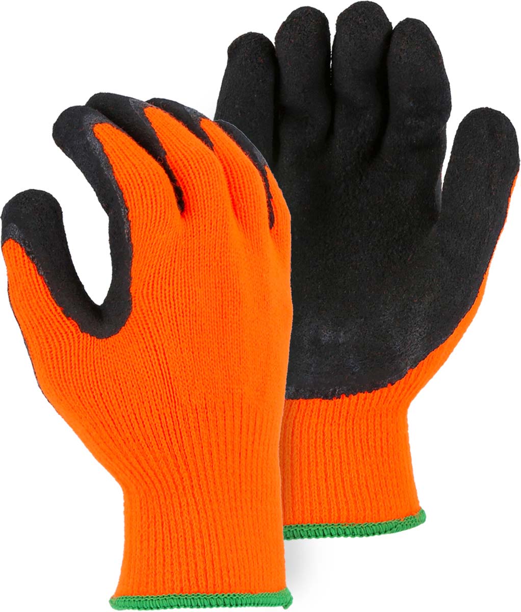 Summer Penguin Glove with Latex Palm Coating on Knit Liner, Customizable Logo