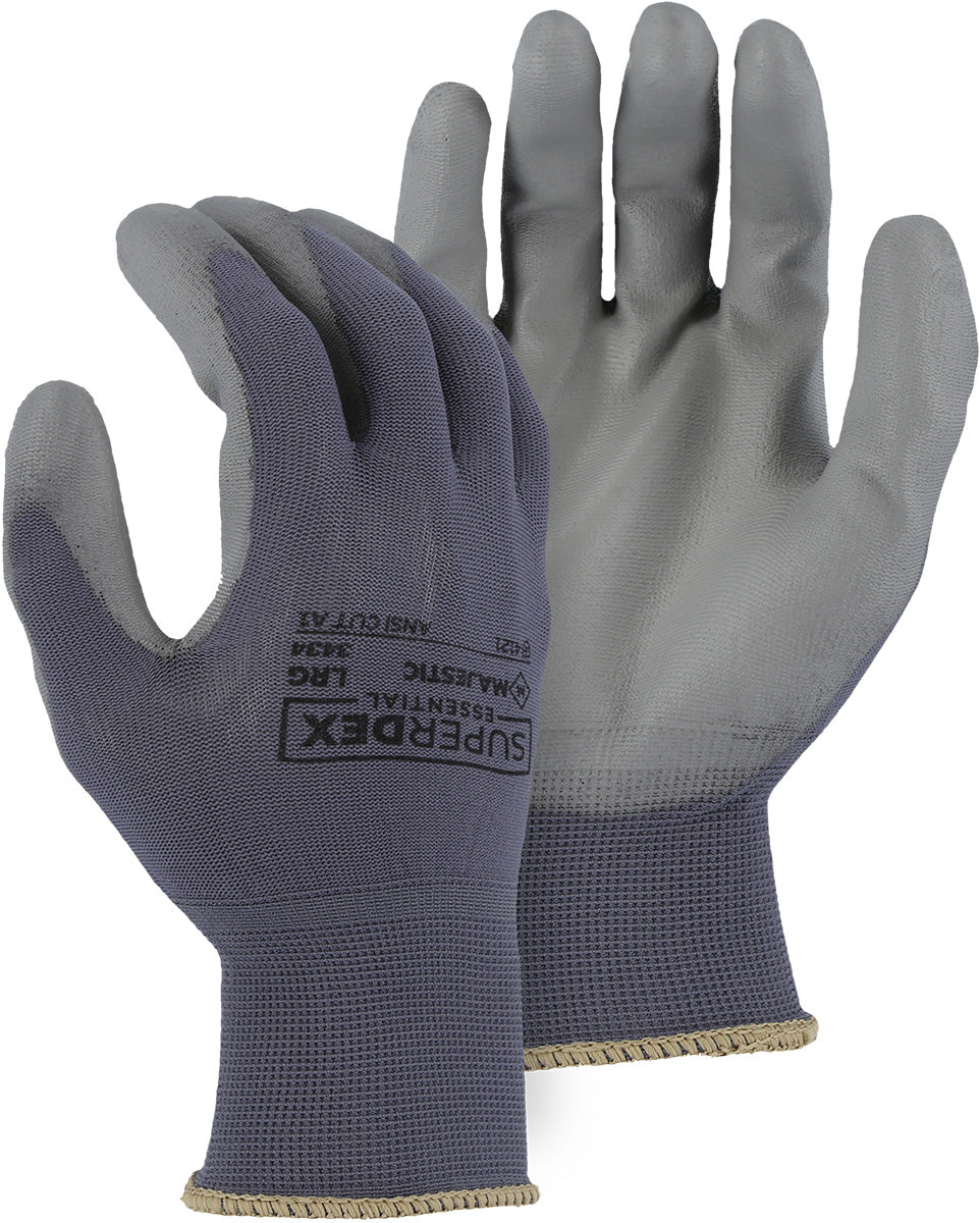 Polyurethane Palm Coated Glove on 13-Gauge Seamless Knit Nylon Liner