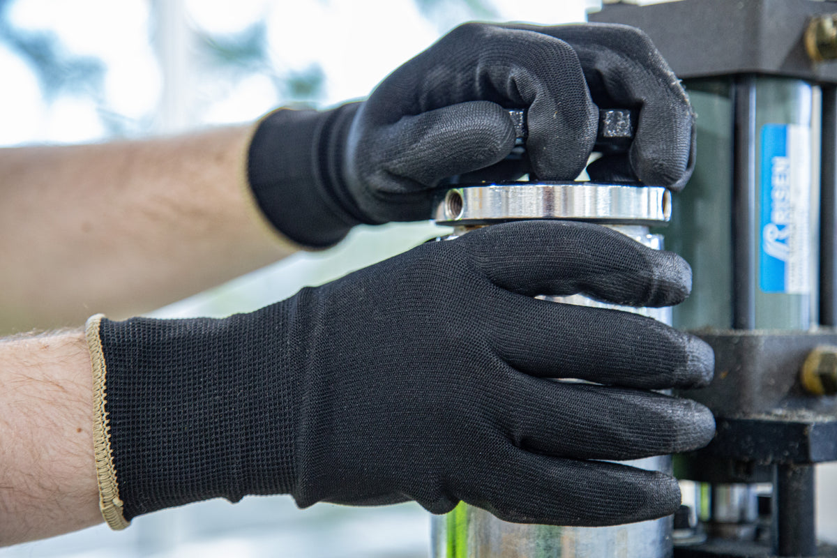Polyurethane Palm Coated Glove with Polyester Knit Liner