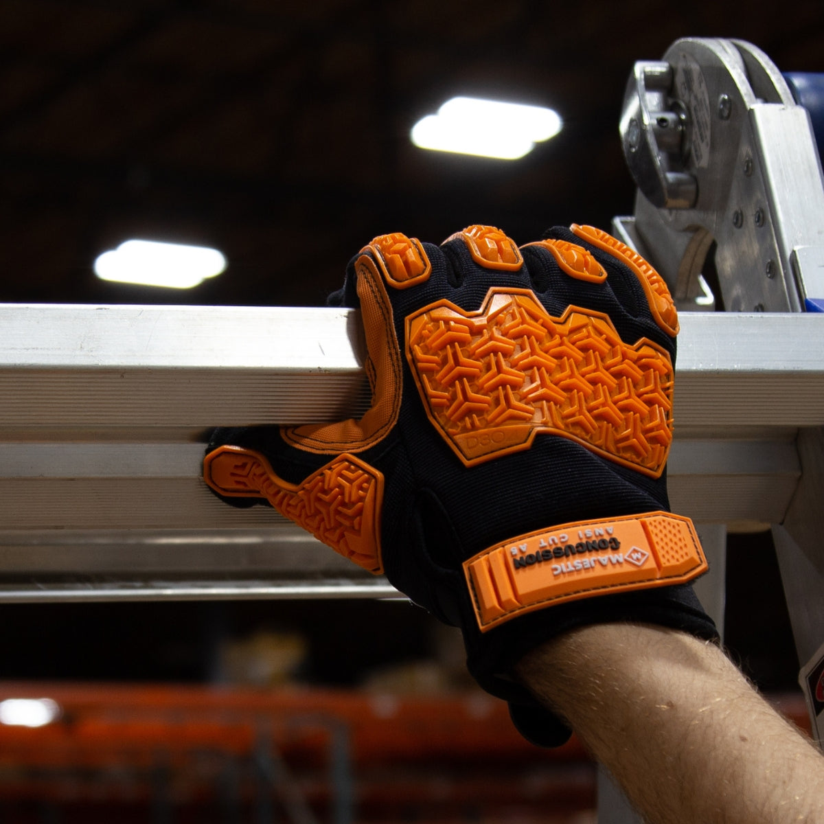 Knucklehead Cut Resistant Mechanics Glove with D3O Impact Protection & Palm Padding A5