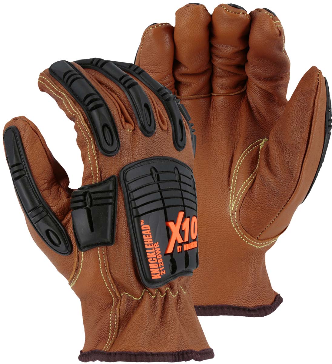 Cut-less with Kevlar Goatskin, Arc, Oil & Water-Resistant Gloves, Impact Protection, A4