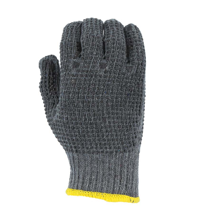 Heavyweight Cotton/Poly String Knit Glove with PVC Dots