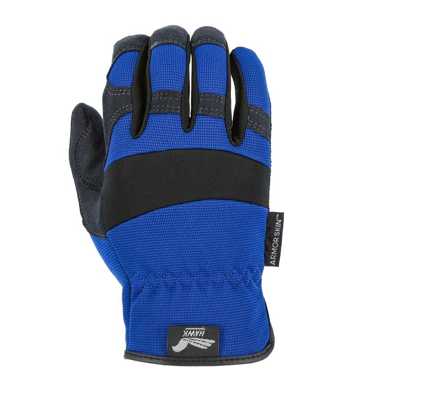 Armor Skin Mechanics Glove with Knit Back