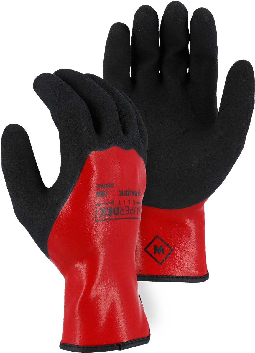 Superdex Liquid Resistant Micro Crinkle Latex 3/4 dip over full foam latex dip