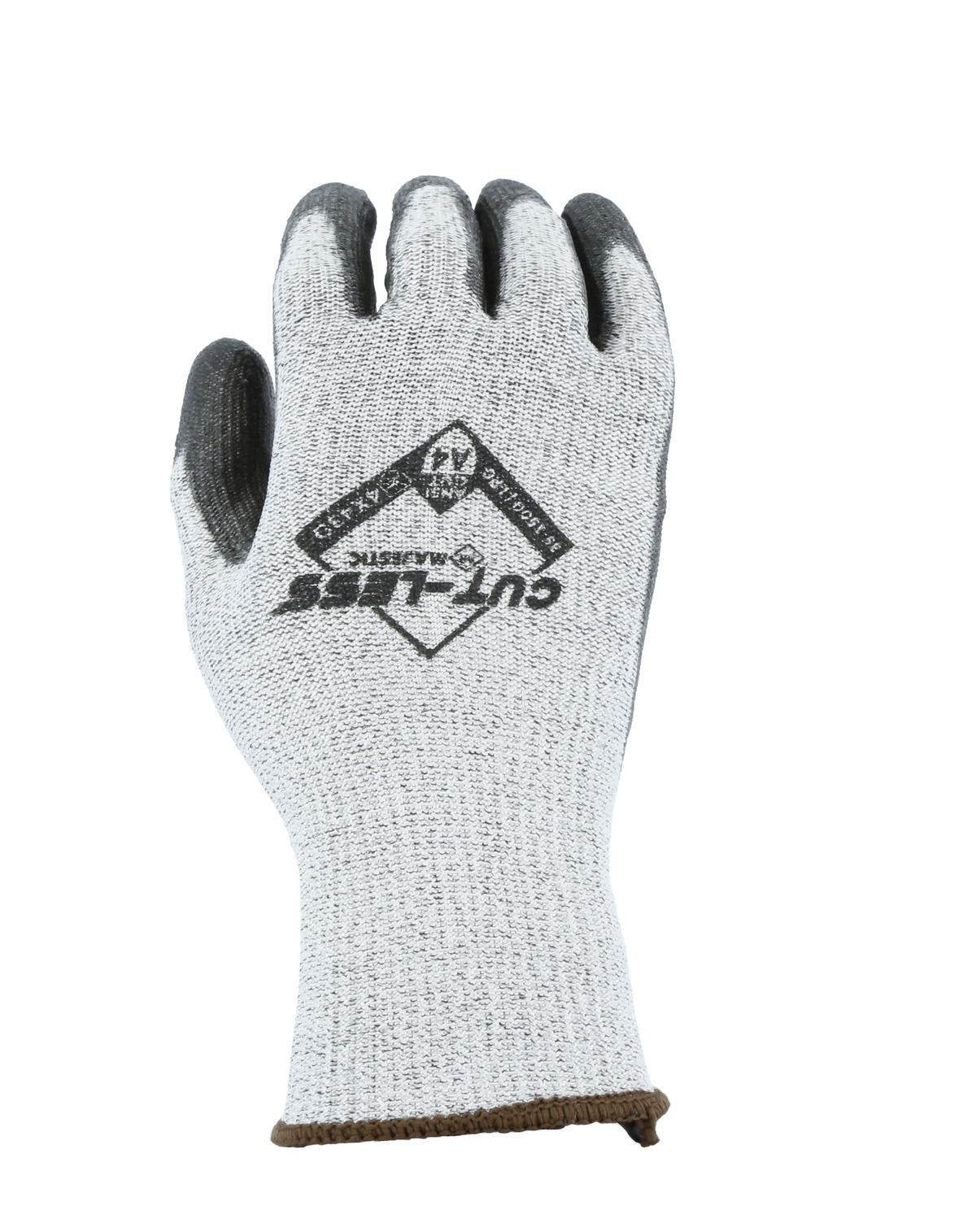 Cut-Less Korplex Glove with Polyurethane Palm, 13g, ANSI A5