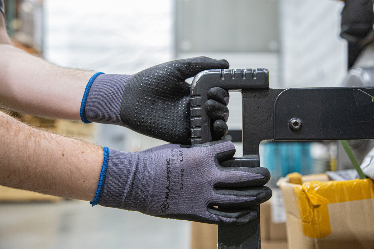 SuperDex Micro Foam Nitrile Palm Coated Glove on Nylon Shell