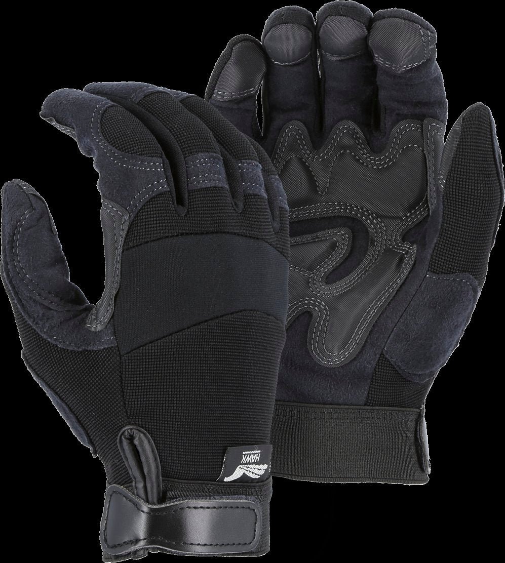 Armor Skin Mechanics Glove with Reinforced Palm &amp; Fingers