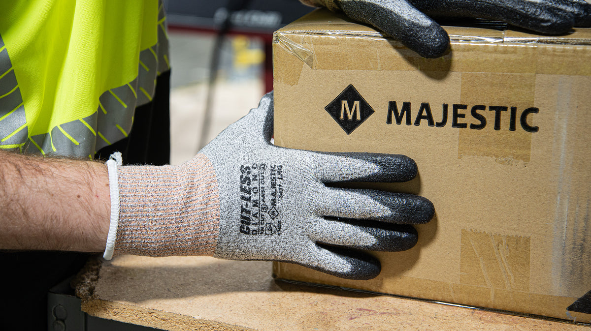 Cut-Less Dyneema Glove with Polyurethane Palm, 13g, ANSI A3