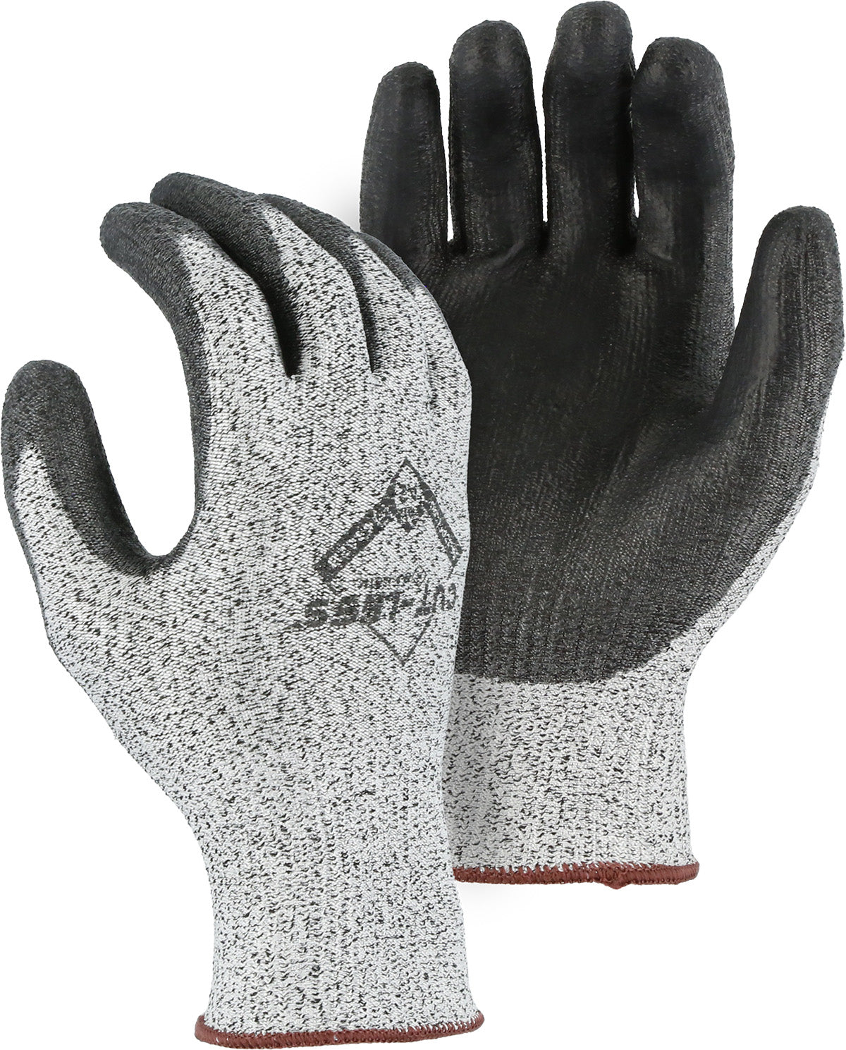 Cut-Less Korplex Glove with Polyurethane Palm, 13g, ANSI A2
