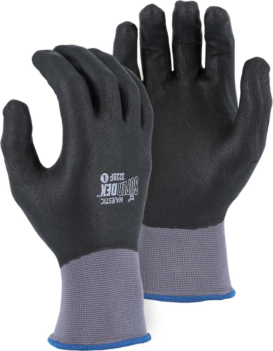 SuperDex Micro Foam Nitrile Palm Coated Glove on Nylon Shell
