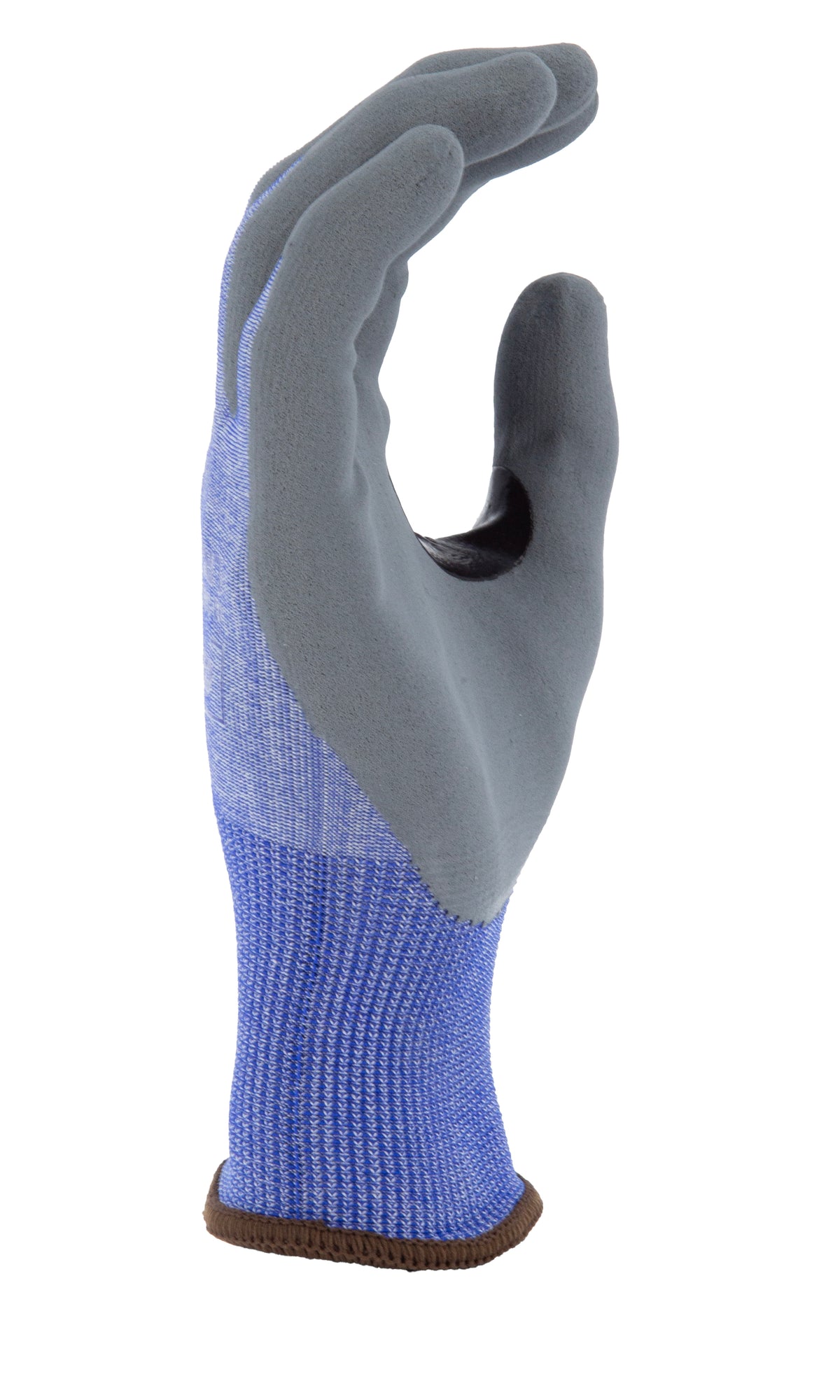 Cut-Less Korplex Glove with Foam Nitrile Palm, 18g, ANSI A4