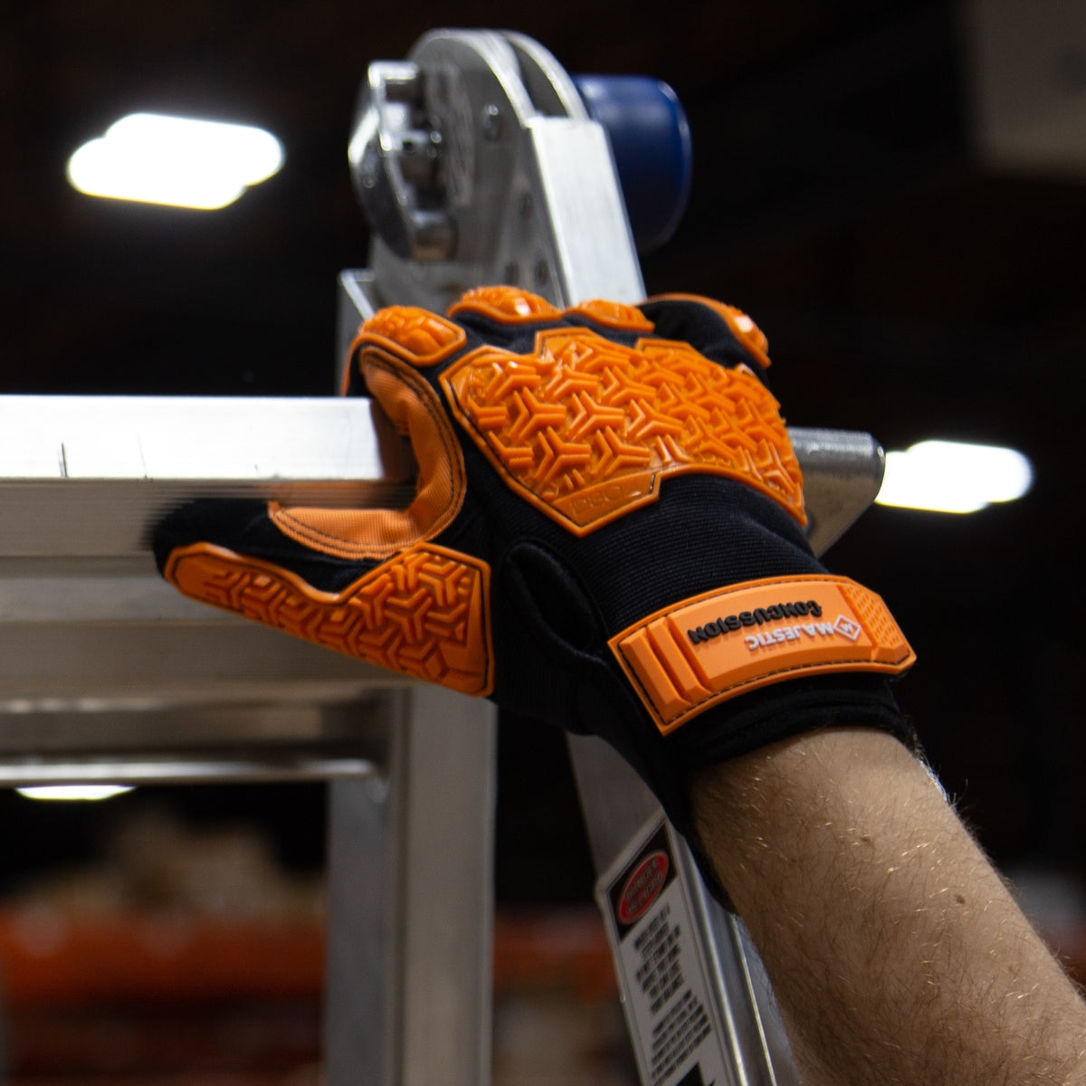 Knucklehead Armor Skin Mechanics Glove with D3O Impact Protection & Palm Padding