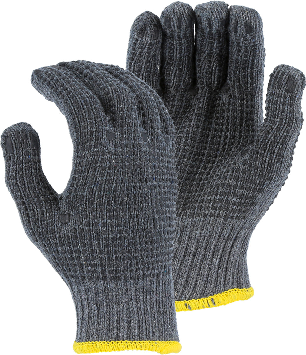 Heavyweight Cotton/Poly String Knit Glove with PVC Dots