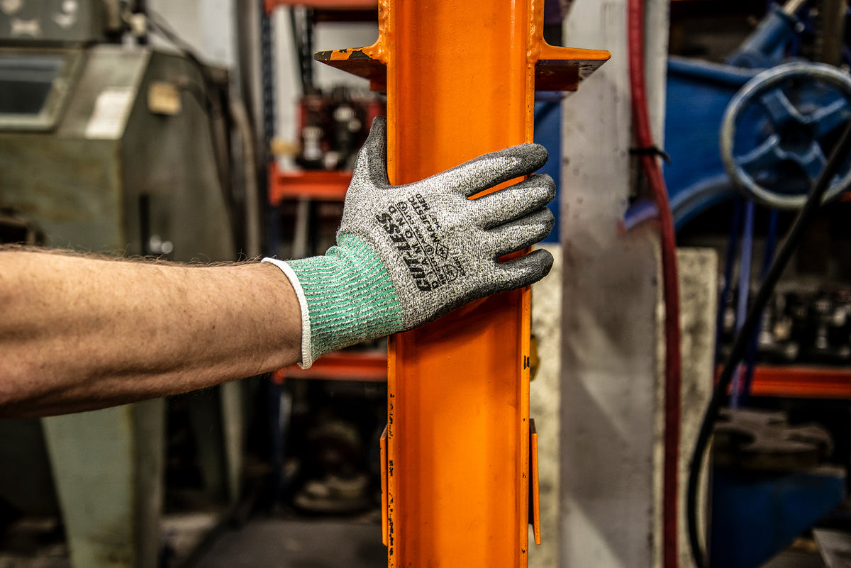 Cut-Less Dyneema Glove with Polyurethane Palm, 13g, ANSI A3