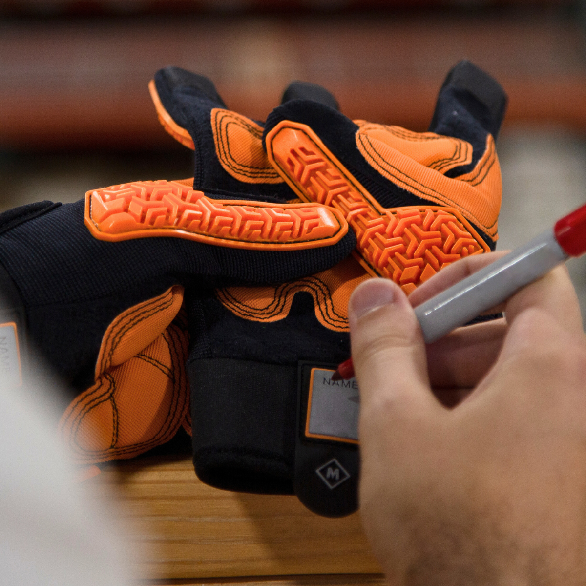 Knucklehead Cut Resistant Mechanics Glove with D3O Impact Protection & Palm Padding A5