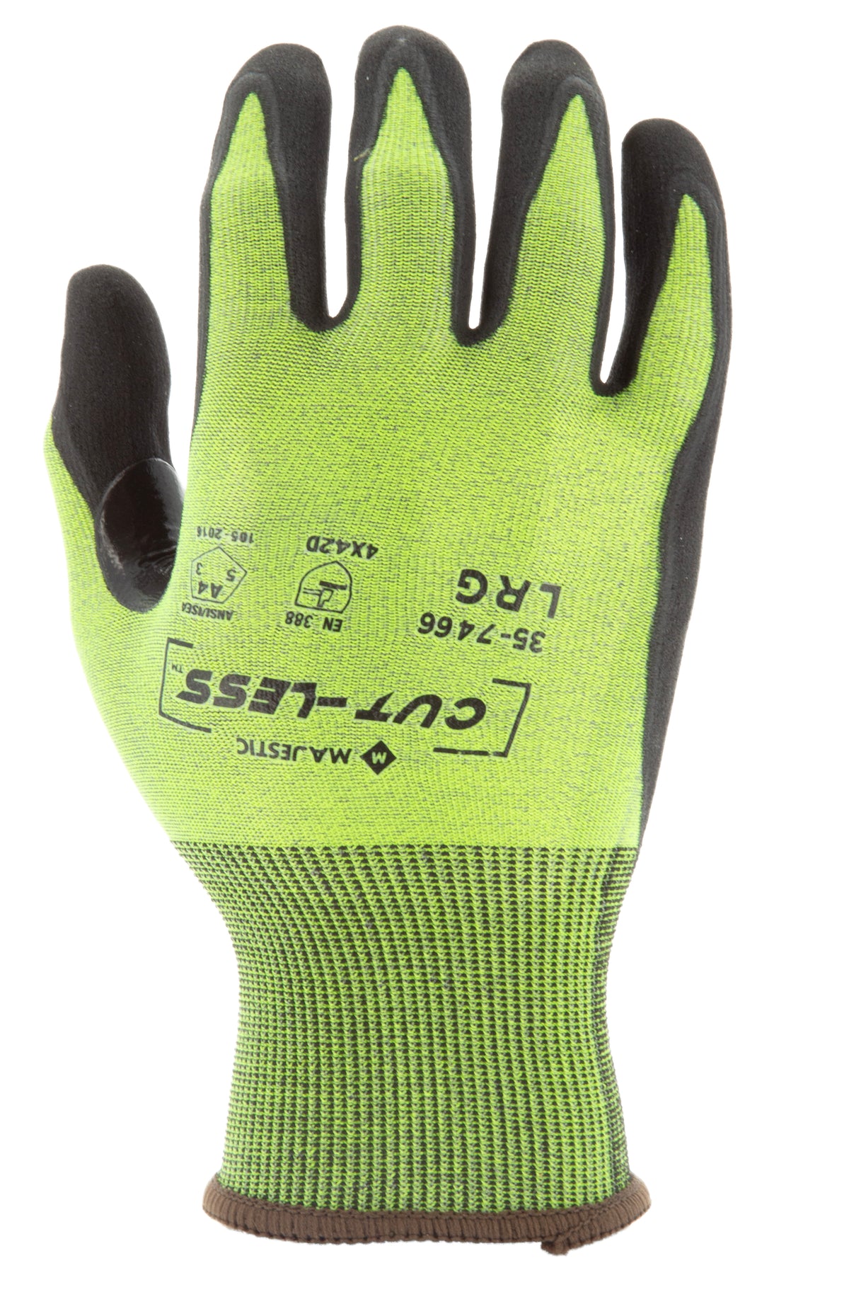 Cut-Less Korplex Glove with Premium Foam Palm, 18g, ANSI A4