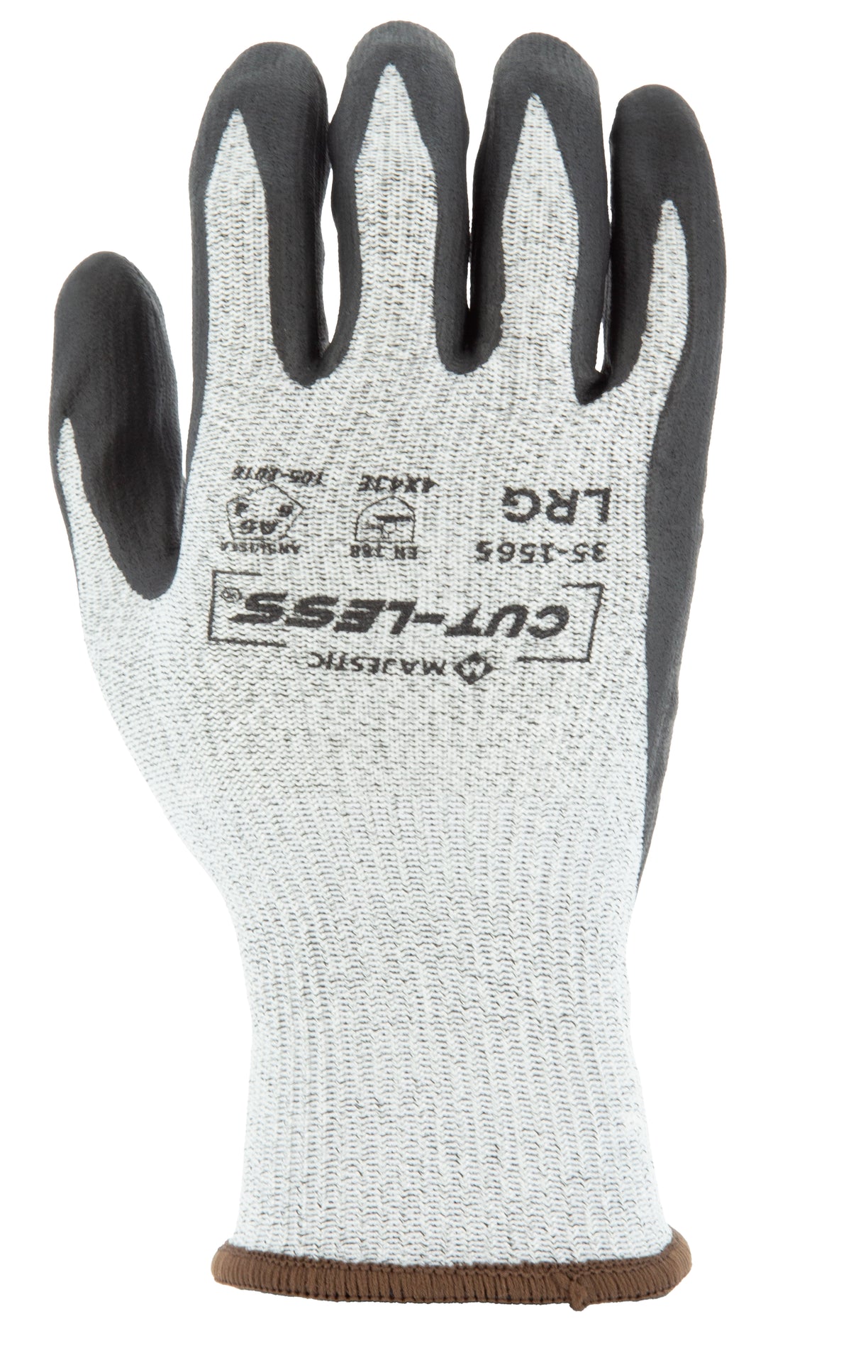 Cut-Less Korplex Glove with Foam Nitrile Palm, 13g, ANSI A4