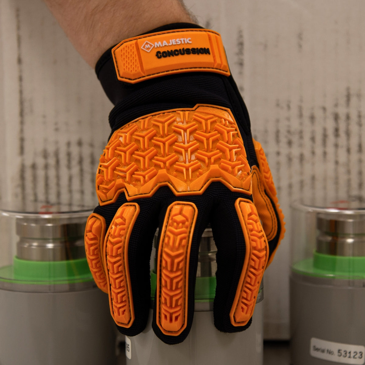 Knucklehead Armor Skin Mechanics Glove with D3O Impact Protection & Palm Padding