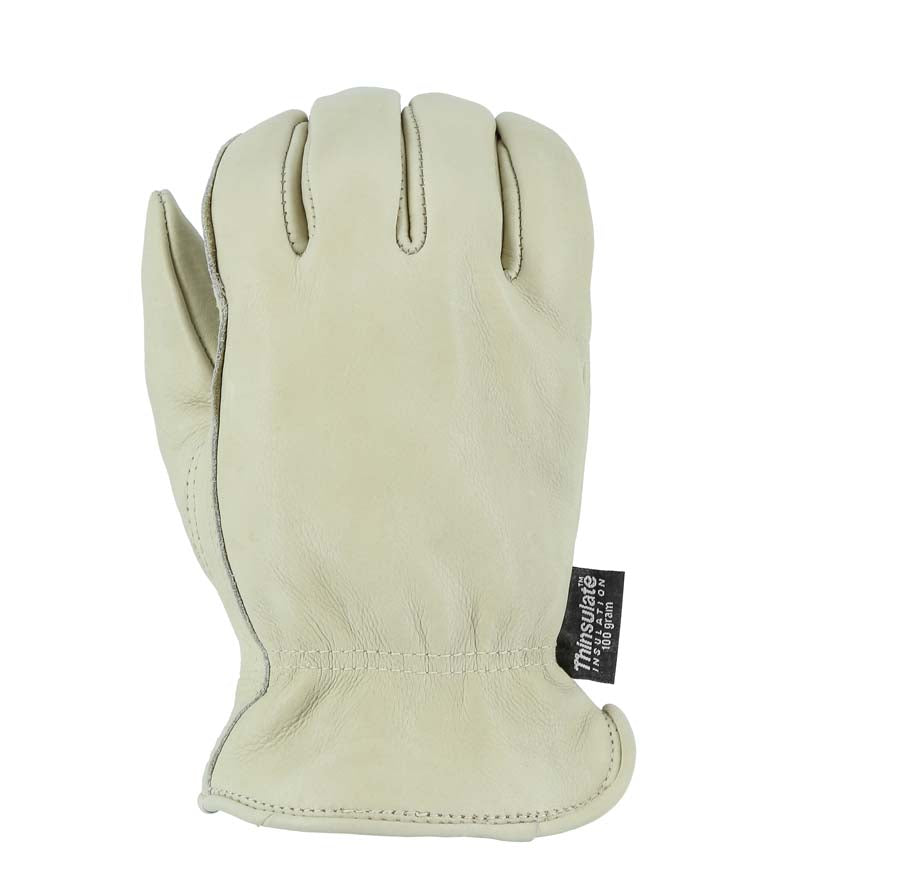 Thinsulate Winter Lined Cowhide Drivers Glove