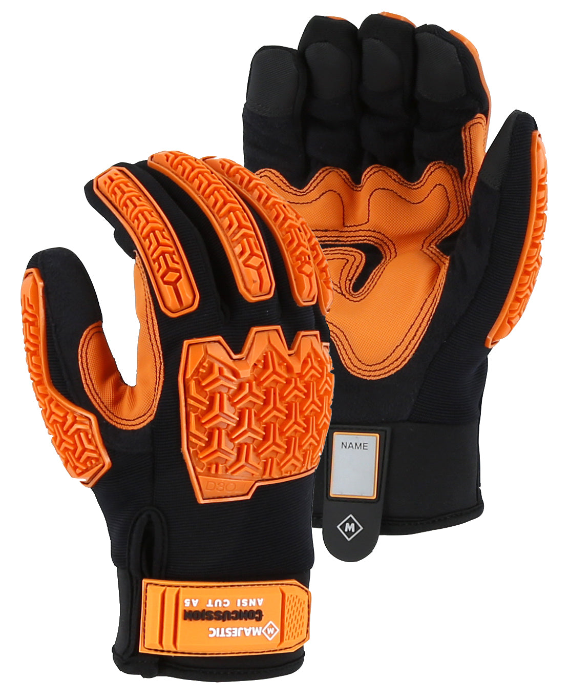 Knucklehead Cut Resistant Mechanics Glove with D3O Impact Protection &amp; Palm Padding A5