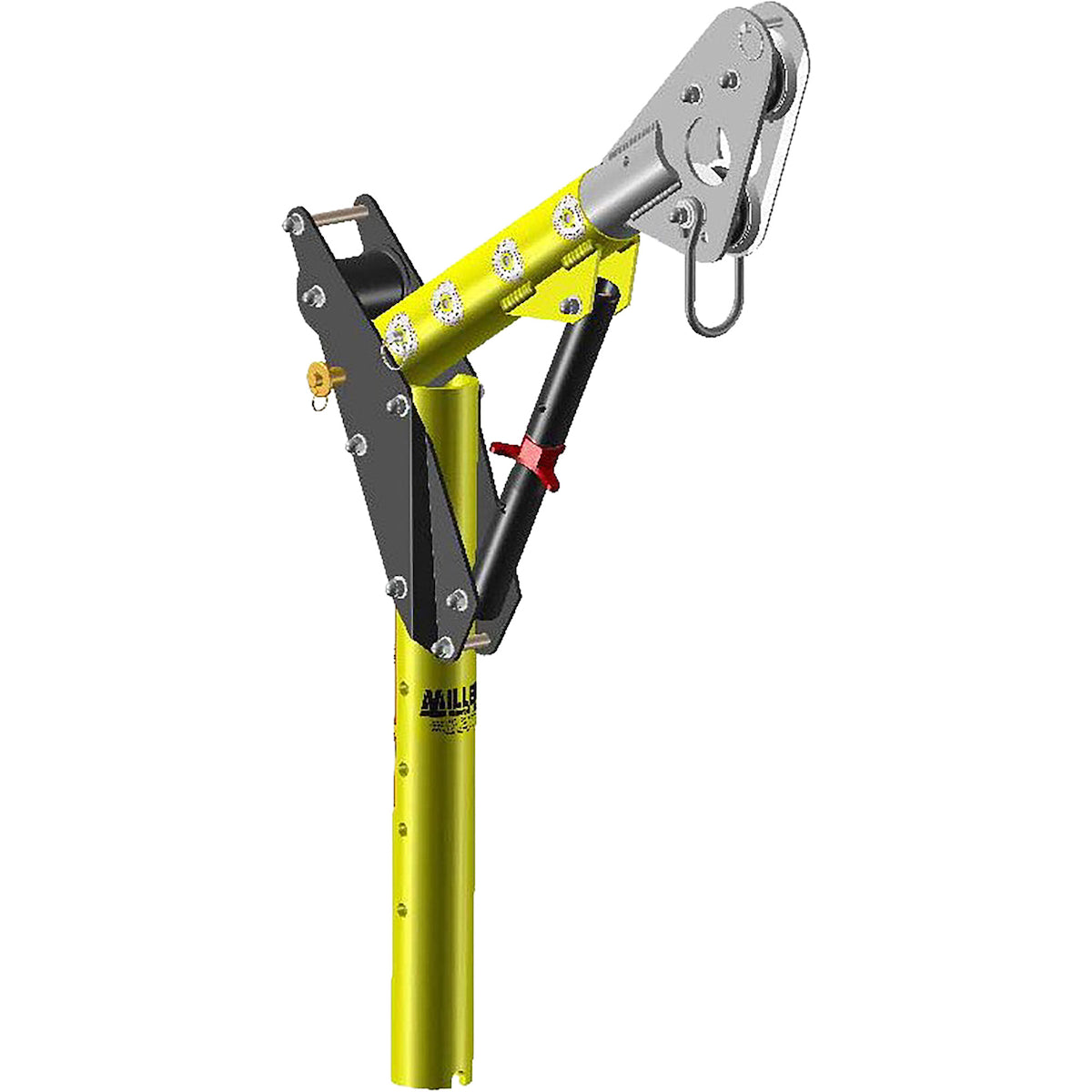 Miller Adjustable Offset Upper Mast, 12-in to 29-in