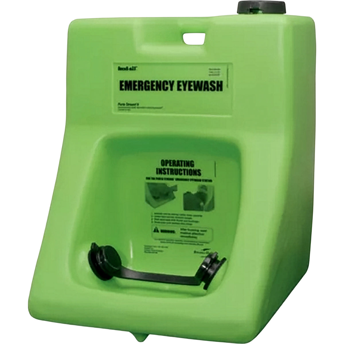 Fendall Portable Eyewash Station 16 Gallon Capacity, Eyesaline® Concentrate Included