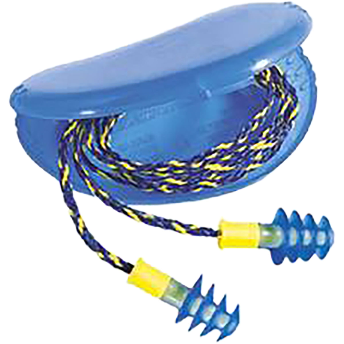 Tapered Reusable TPE Corded Ear Plugs, Regular - NRR 27