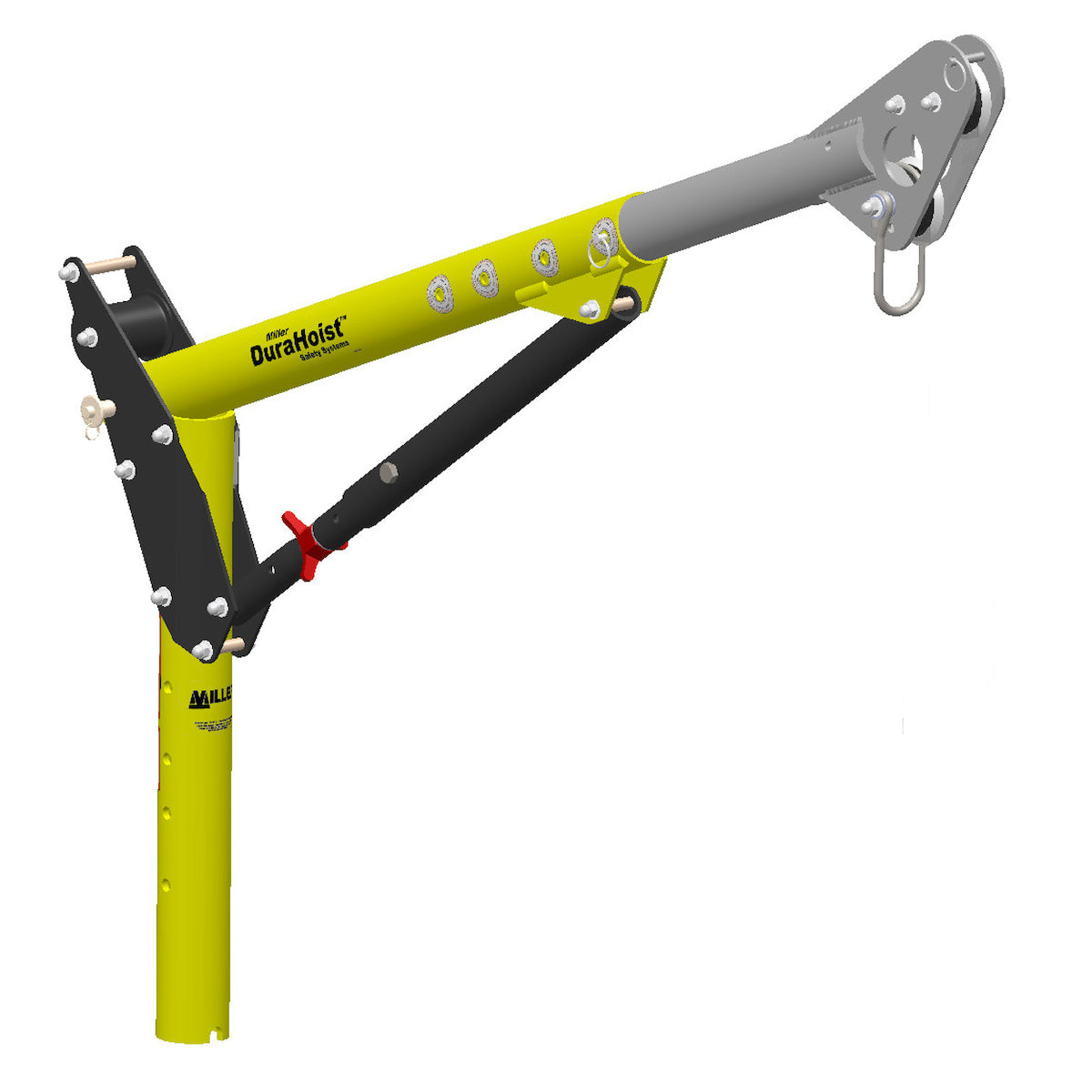 Miller Adjustable Offset Upper Mast - DuraHoist Systems